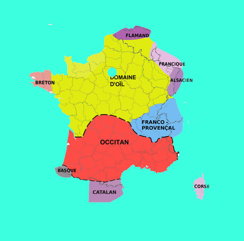 limbile de pe teritoriul francez