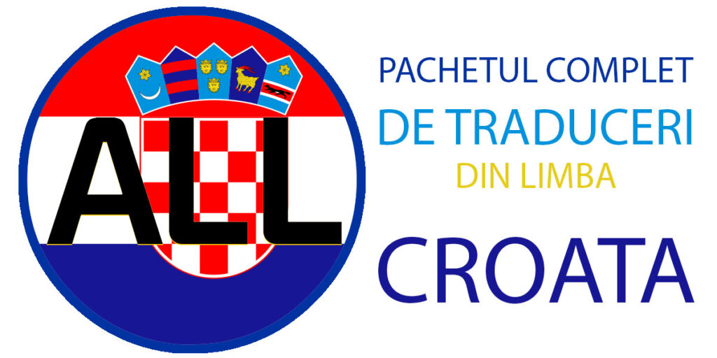 pachetul complet de traduceri din limba croata